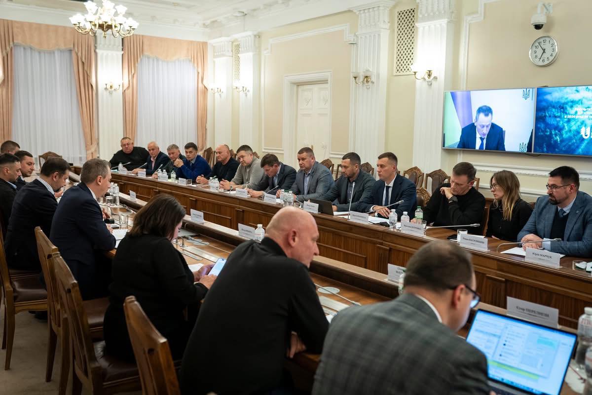 Відбулася робоча нарада під головуванням міністра економіки, довкілля та сільського господарства Олексія Соболева