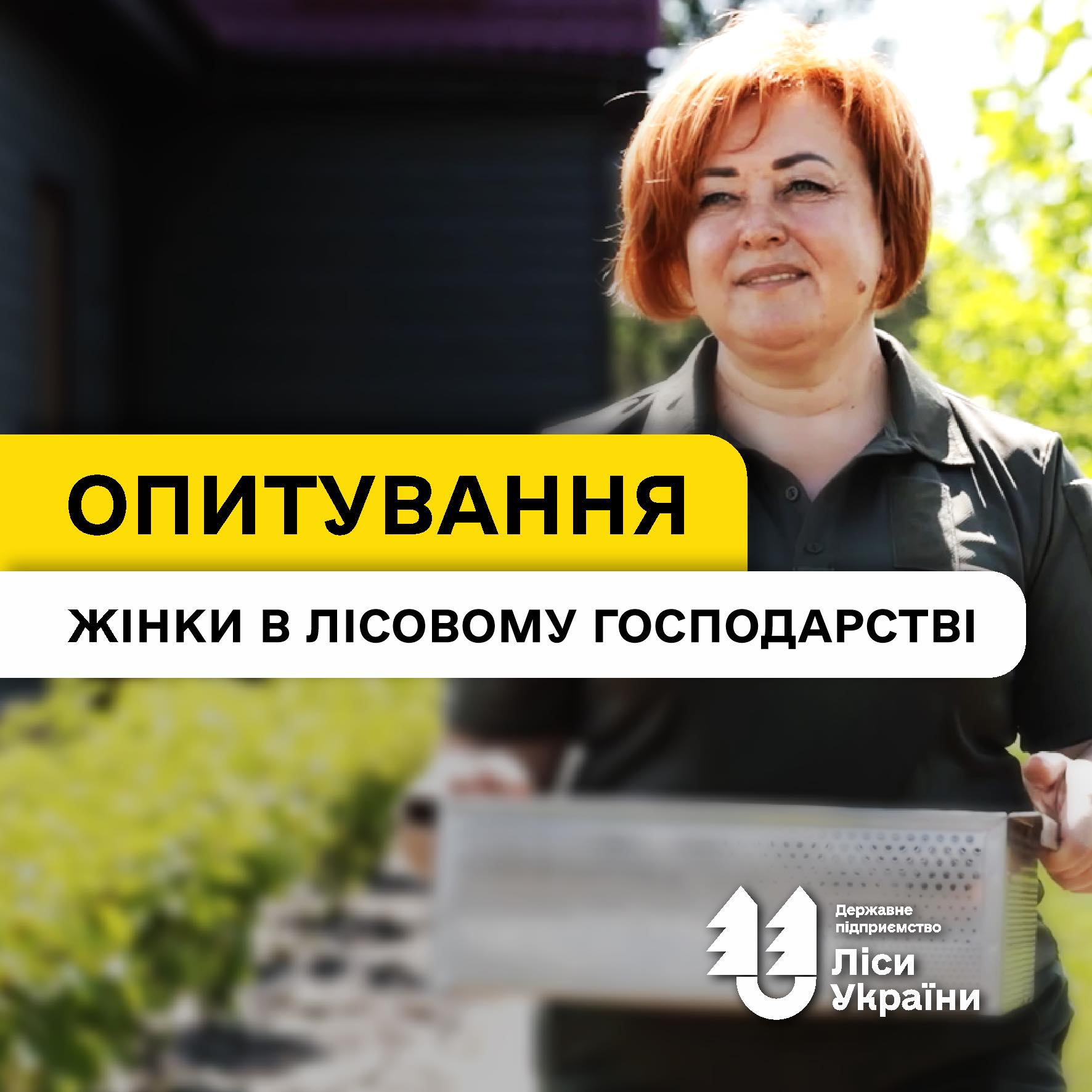 ДП «Ліси України» ініціює опитування жінок лісової галузі щодо професійного розвитку та кар’єрних можливостей