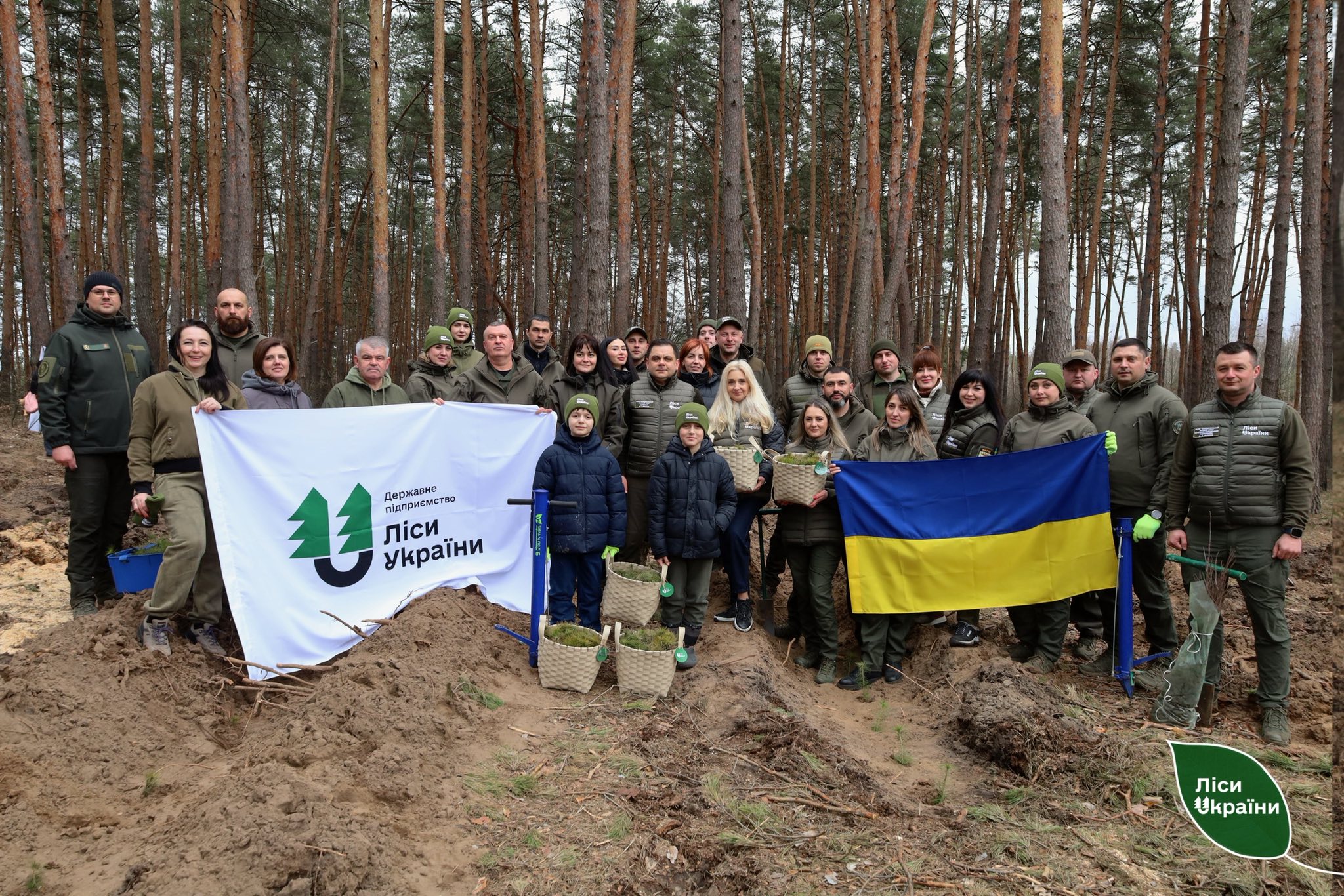 Лісівники ДП “Ліси України” висадили ліс поблизу Полтави: так відзначили Всесвітній день лісів
