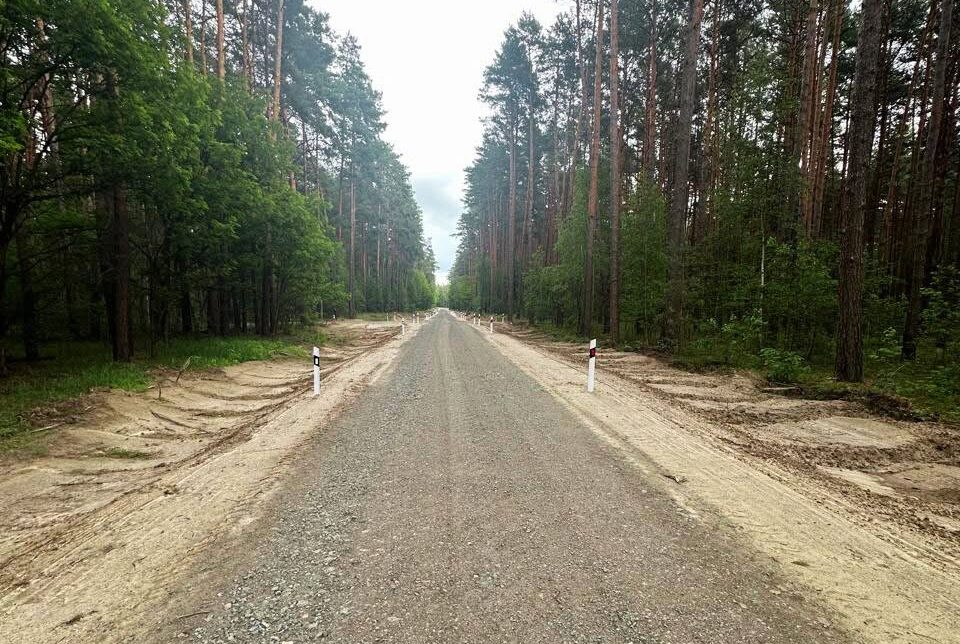 На Чернігівщині завершили капітальний ремонт лісової дороги